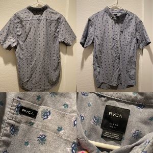RVCA button down! Size Large! Great for a wedding guest!